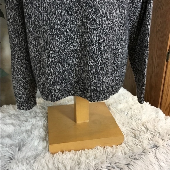 SONOMA XXL Goods For Life sweater w/ stitch detail shades of black/gray … - Picture 12 of 13